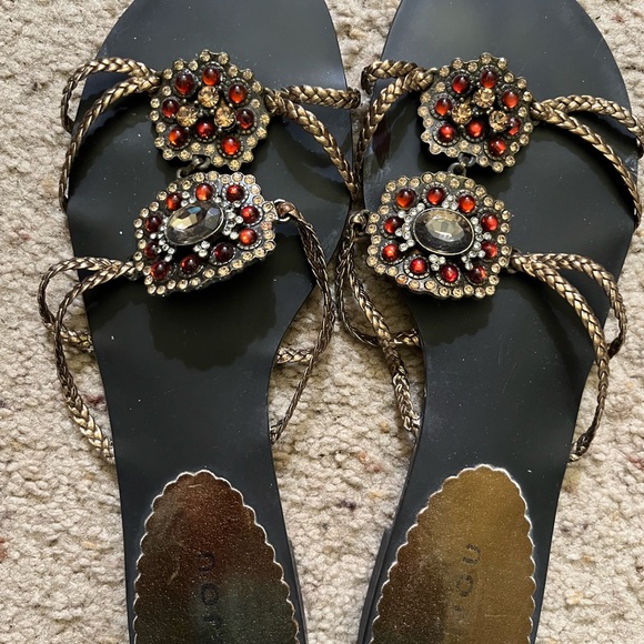 BIJOU women’s sandal with crystals - Picture 2 of 3